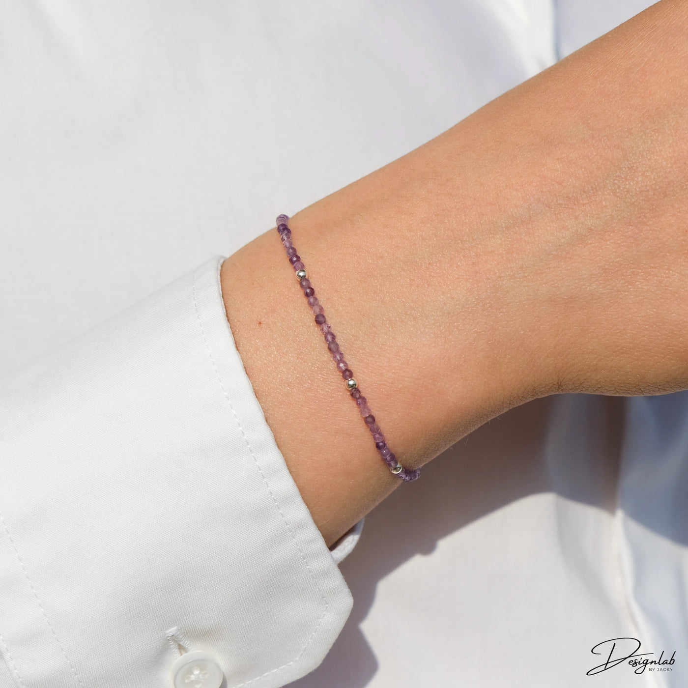 Armband mit Amethyst