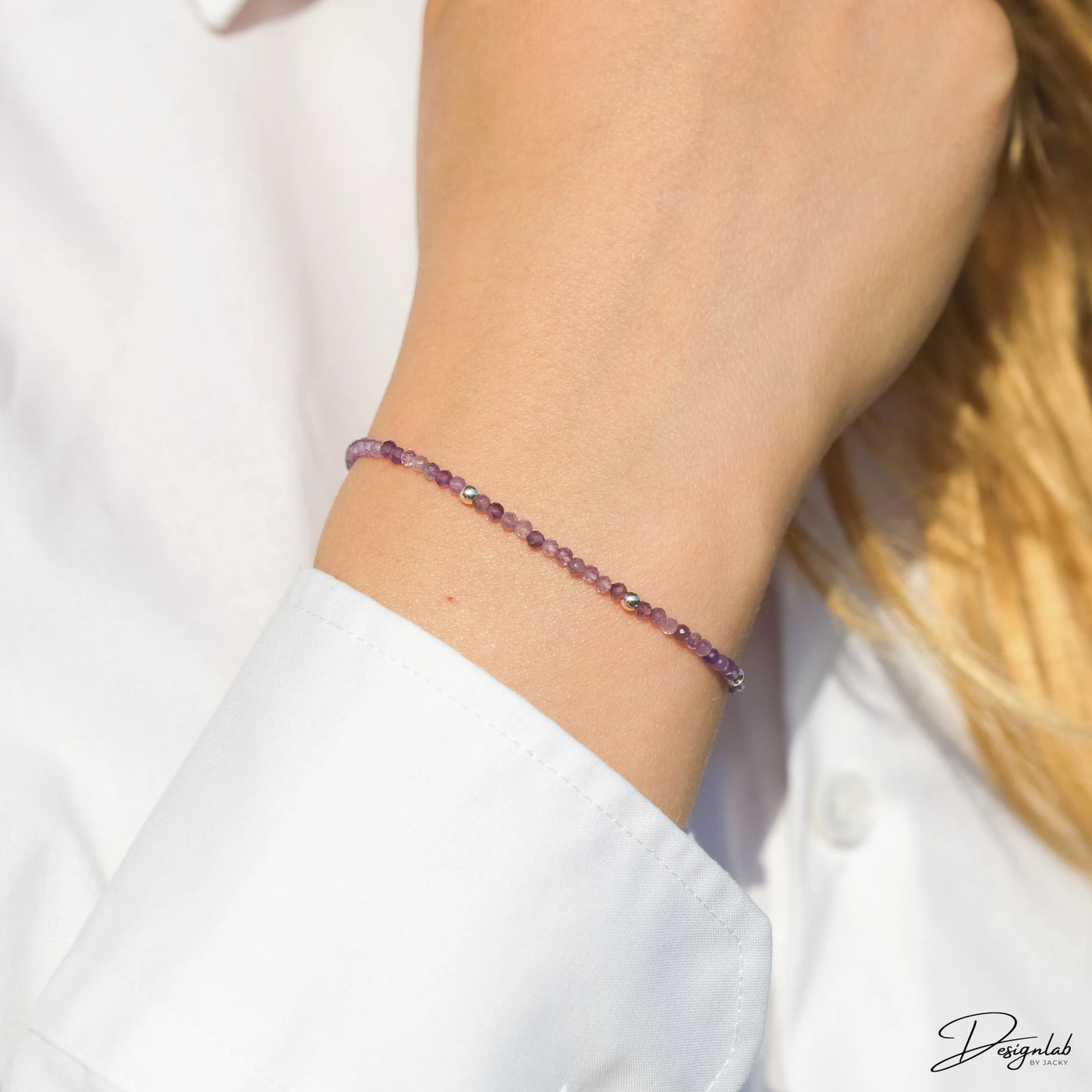 Armband mit Amethyst